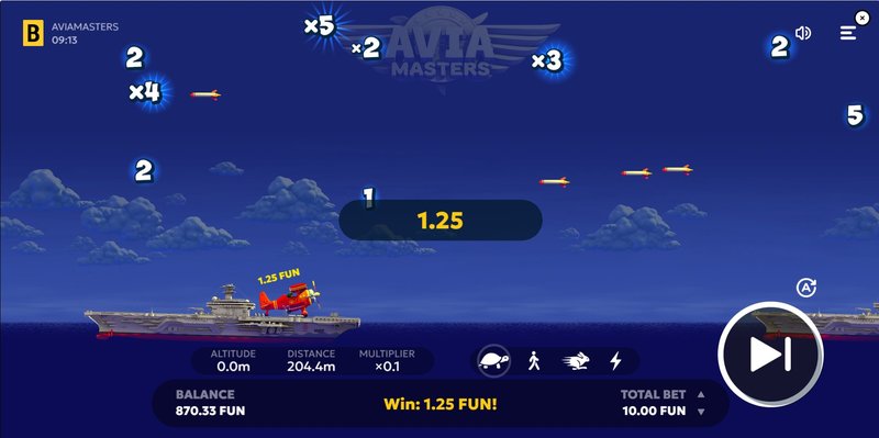 Germany - avia masters flugzeugspiel demo